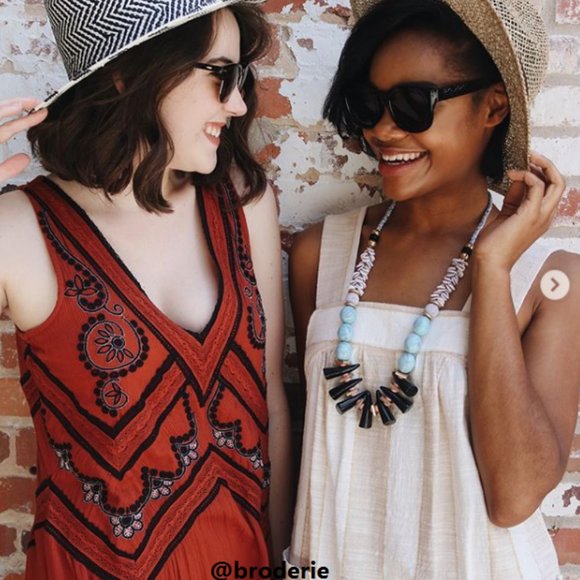 NEW ANTHROPOLOGIE Tonal Striped Dress - Picture 5 of 8